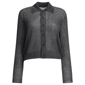 Auralee Mohair Wool Cardigan tag size 0 Women